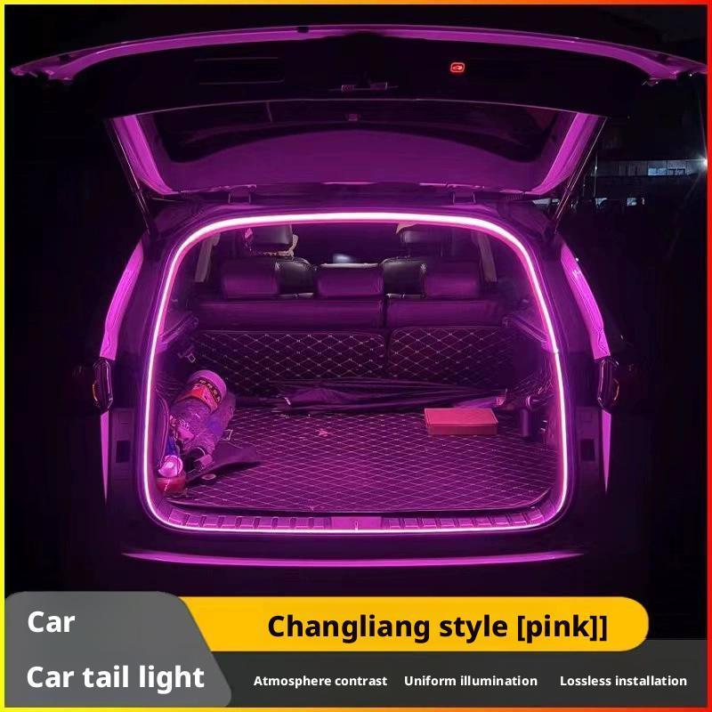 Car Trunk Light LED Atmosphere Lamp Universal Interior Ambient Decorative Waterproof Ultra-bright Light Bar