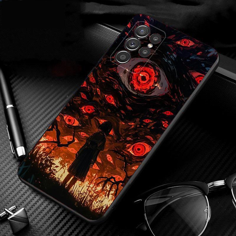 

Phone Case For Samsung Galaxy S25 S24 S23 S22 S21 Ultra S24 S23 S22 S21 S25 Plus S24 S25 FE Horror Anime Girl S23