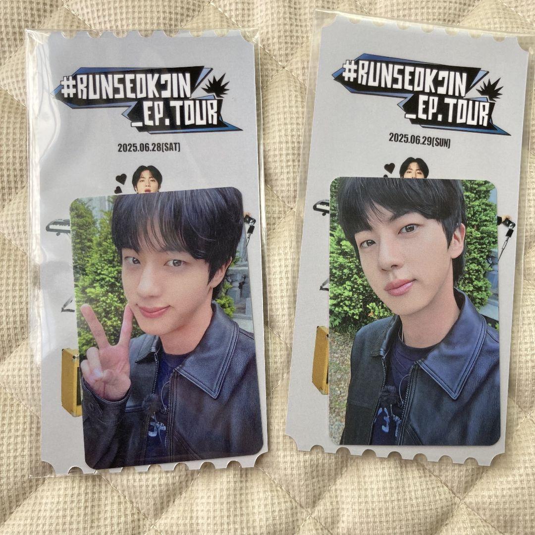 

[Б/У] Jin 6/28/29 RUNSEOKJIN_EP.TOUR Торговая карточка