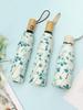 Fresh Flower Umbrella for Students Small Portable Foldable Dual-Purpose Automatic Sun Protection UV Protection Sun Umbrella for Women