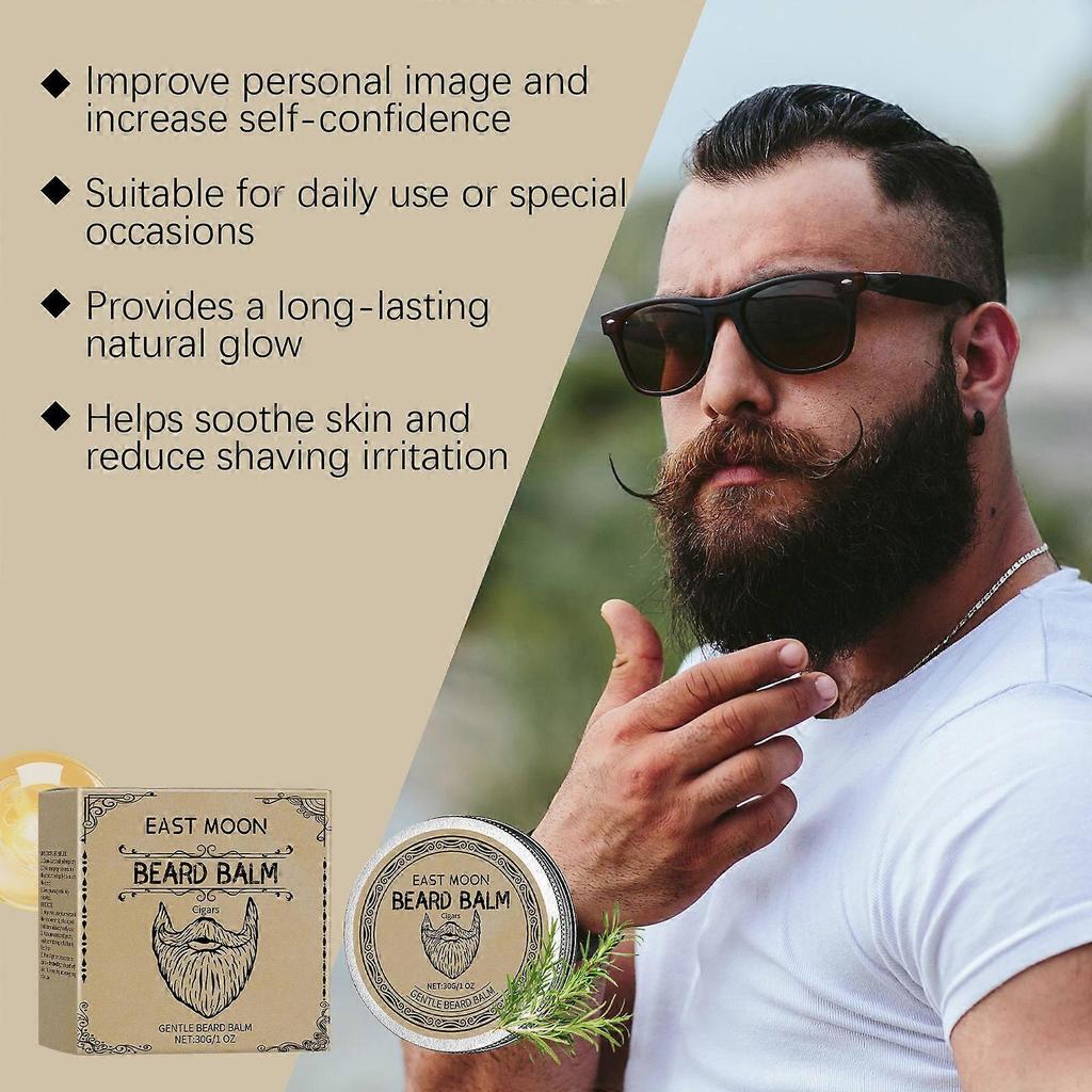 Premium Beard Care Wax, Natural Moisturizer, Stylish & Soft Beard, Gentle Nourishing ,30g