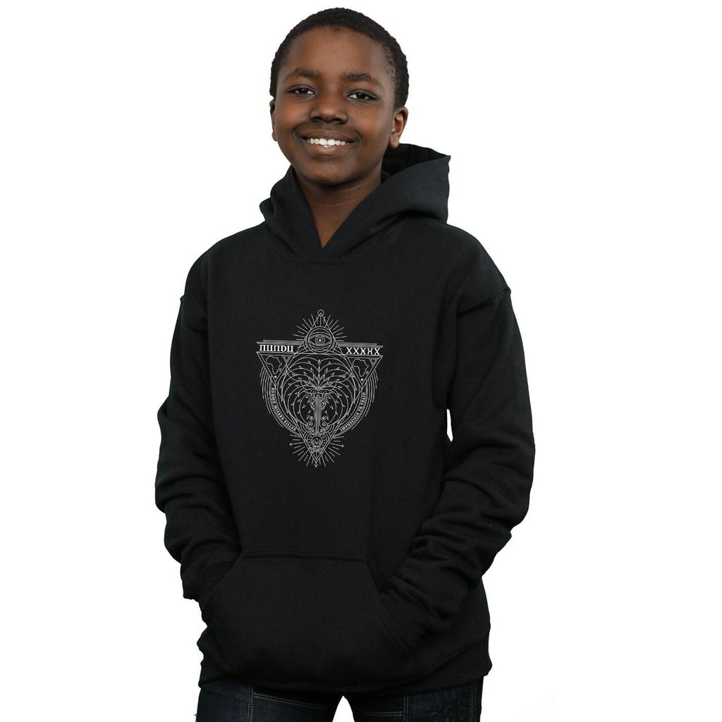 Fantastic Beasts Boys Wizard Killer Icon Hoodie