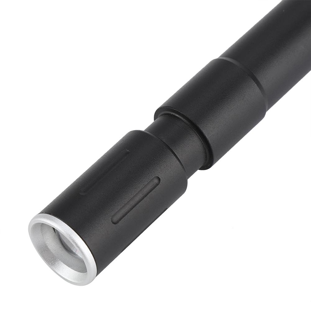 Aluminum Alloy High Power LED Flashlight Outdoor Camping Torch Lamp Light 3 Levels Black