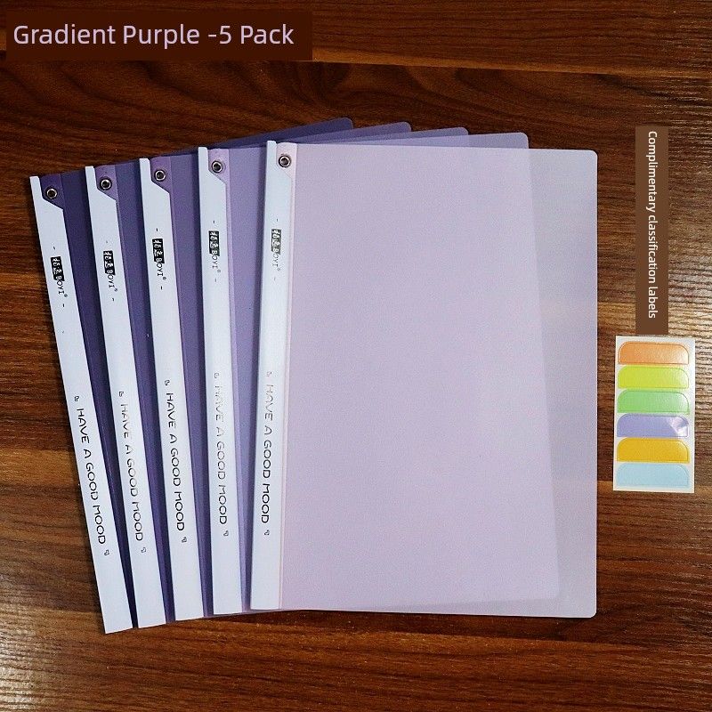 Rotate Students Good-looking Thickened Folder