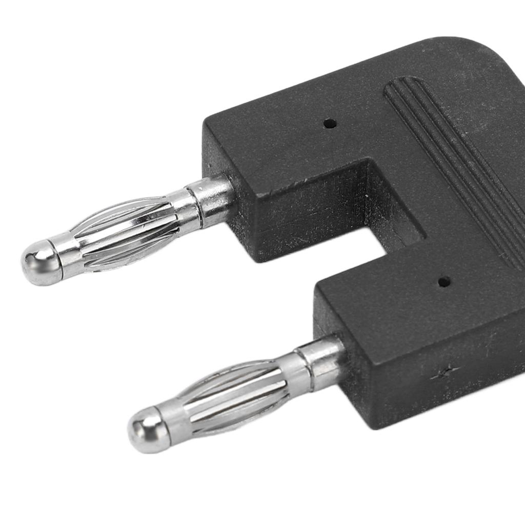 5Pcs Dual Banana Plug Double Row 1 Female to 2 Male Strong Connectivity Good Conductivity Banana Plug