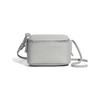 Simple and Casual Top-layer Cowhide Bag, Korean-style Shoulder and Crossbody Bag, Commuter Small Square Bag