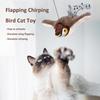 Lanyard Configuration, Simulated Bird Sounds, Cat Toy, Suitable for Indoor Cats To Play, Electric Simulated Pet Toy, for Chasing and Playing