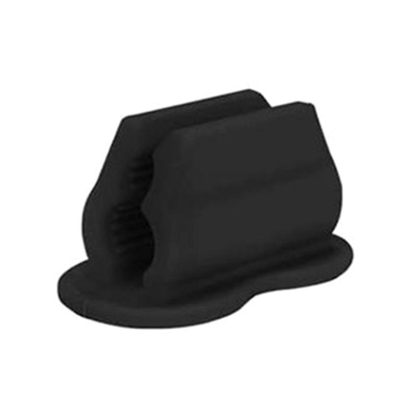 

Silicone Pen Holders Marker Holders Easy to Install Adhesive Pencil Organizer School Office Supplies for Desk and Wall чорний