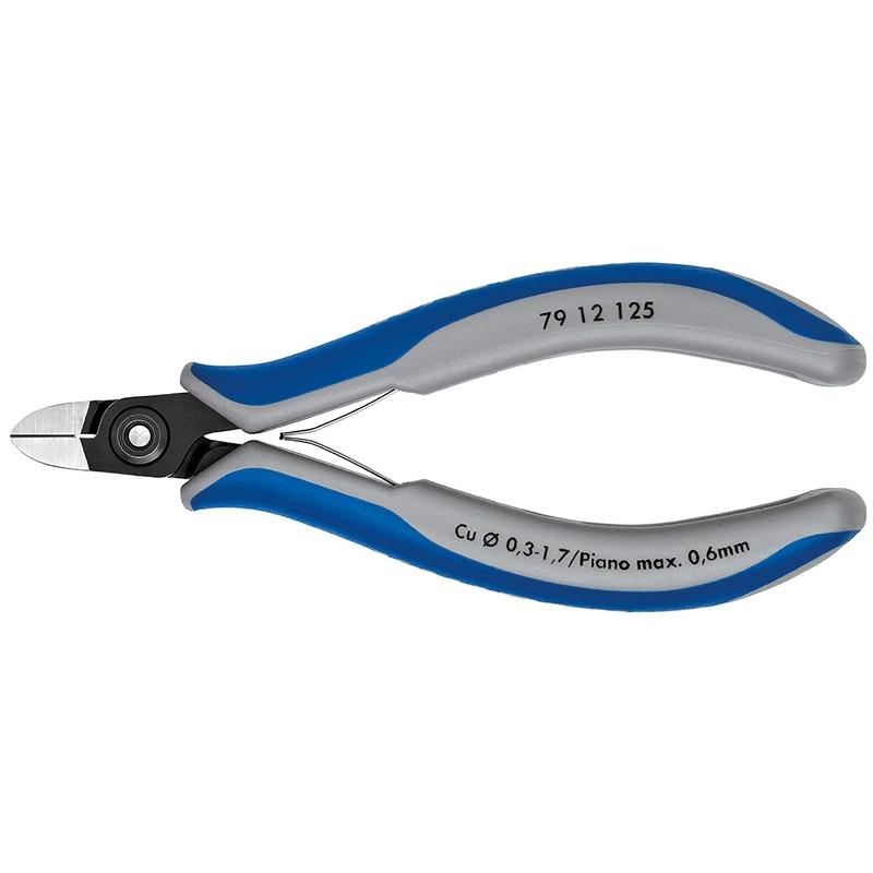 

Бокорезы Knipex Precision с закругленной головкой 125 мм, 2-компонентные рукоятки