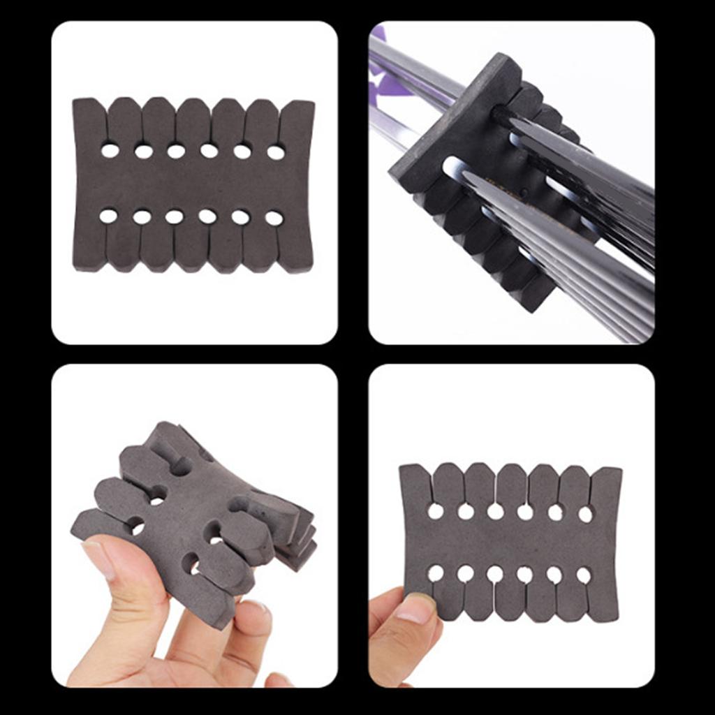 10Pcs Arrows Separator Quiver Protection Arrows Support Shelf Holder Light Weight Foam Arrow Rack Hunting Accessory