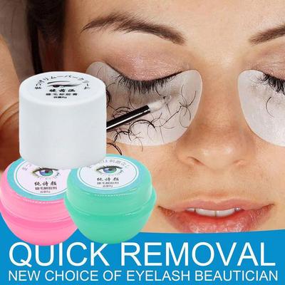 Eyelashes Glue Remover Cream 8g Fruit Flavor Zero Stimulation Fragrancy Tools Eyelash Extension N6I4