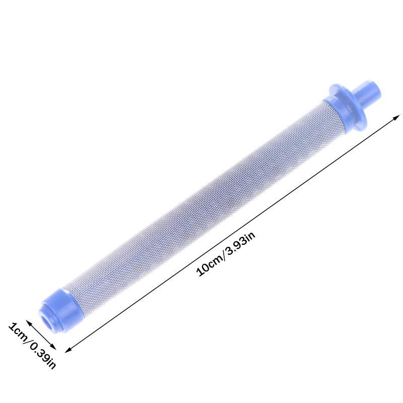5/10PCS Blue Airless Spray Gun Filters, 60 Mesh Replacement High Pressure Spraying Accessories Airless Sprayer Filters