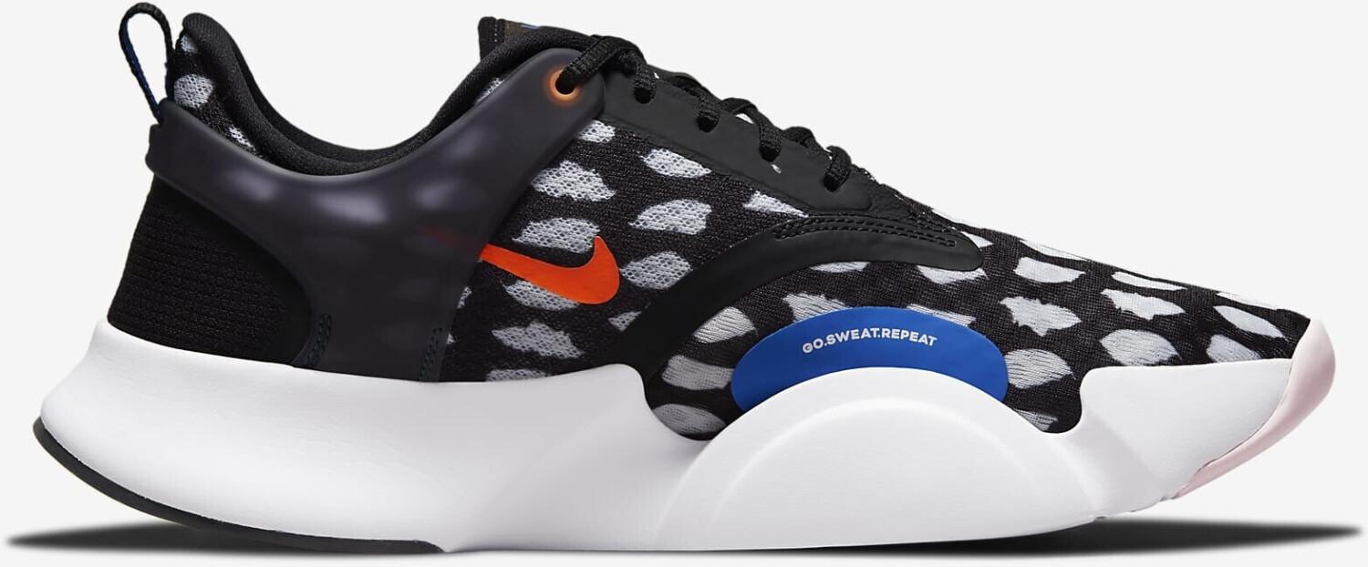 

Кроссовки Nike SuperRep Go 2 черный/белый/расовый синий/желтый 42