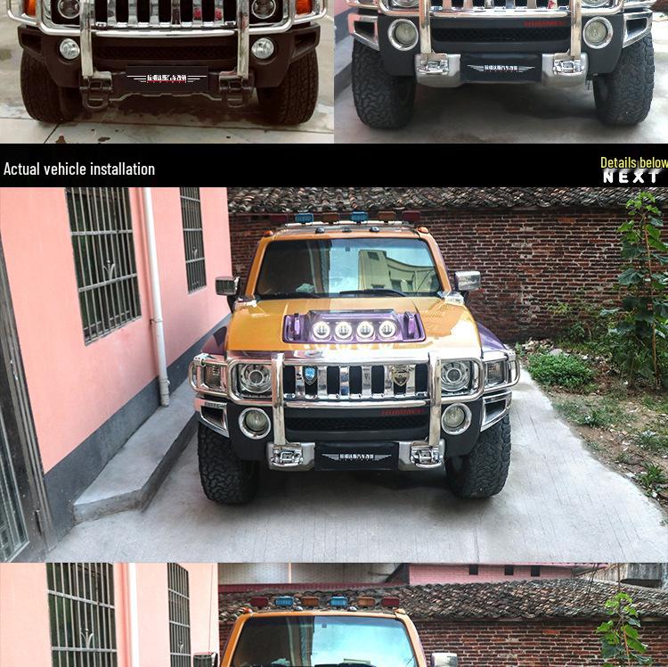 Hummer H3 Hood Scoop Spotlight & Light Kit for Exterior Accessories
