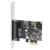 PCIE To Parallel Port Card Print Port LPT PCI E LPT Printer Card Adapter DB25