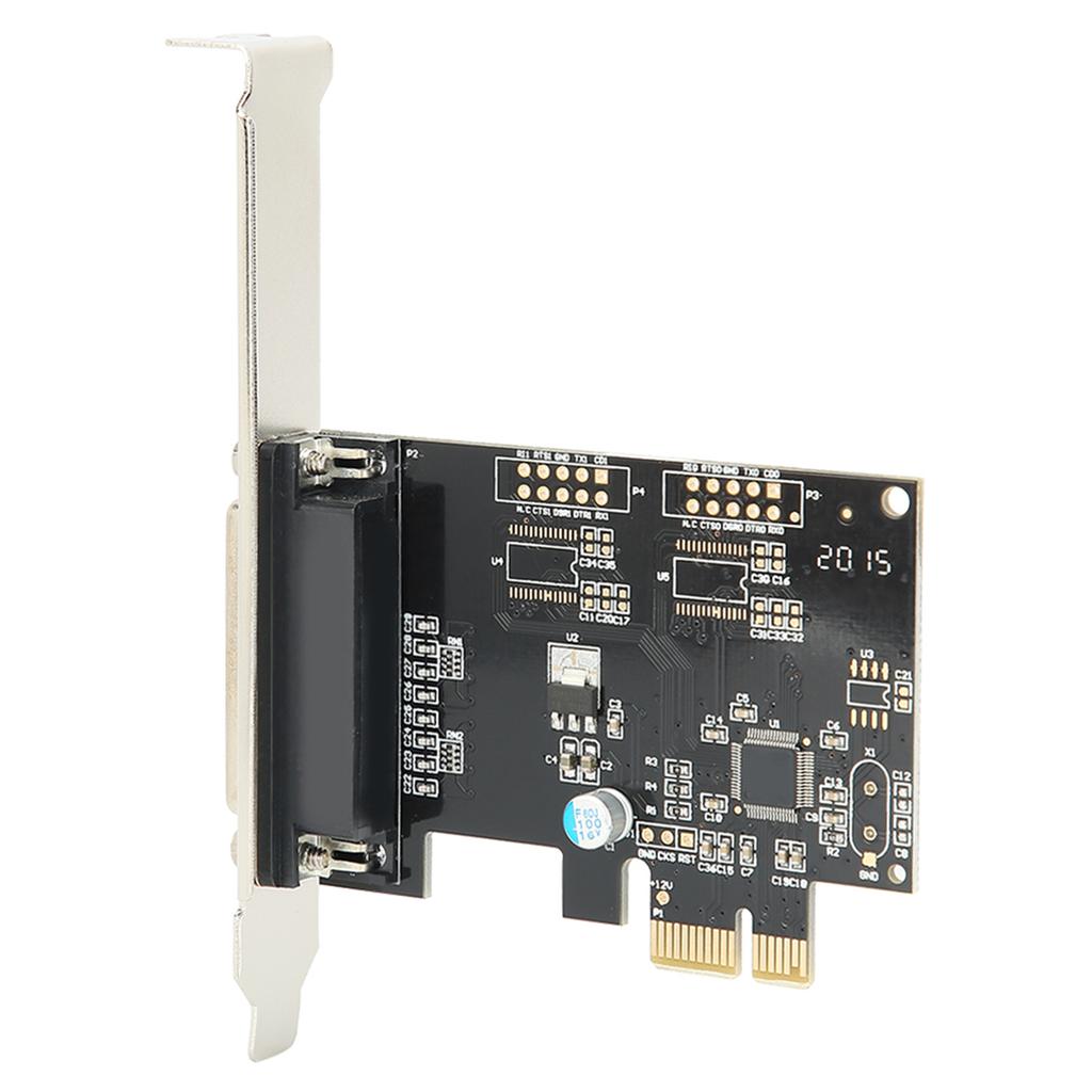 PCIE To Parallel Port Card Print Port LPT PCI E LPT Printer Card Adapter DB25