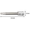 TONE Long Torx Socket T55L (Heavy Duty) 4TX-T55L, 12.7mm (1/2") Drive,