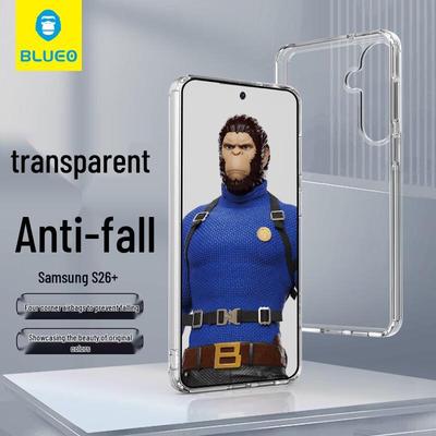 Samsung S26+ Transparent Protective Phone Case