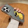 The New Cute Duck Is Suitable for Iphone17 Mobile Phone Case Apple 16promax/15 Anti-drop 14pro13 Europe and America