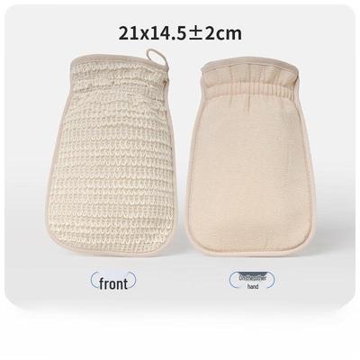 Ziehband Peeling-Rückenschrubber-Handschuh