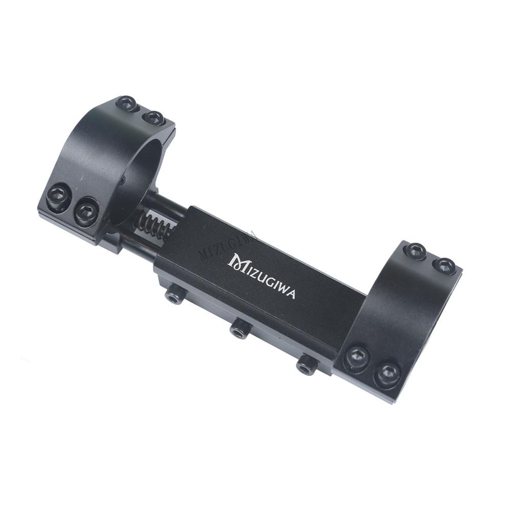 MIZUGIWA 1 inch/30mm Rings 11mm Dovetail High Profile Scope Mount,w/Stop Pin, Zero Recoil Base Compensation