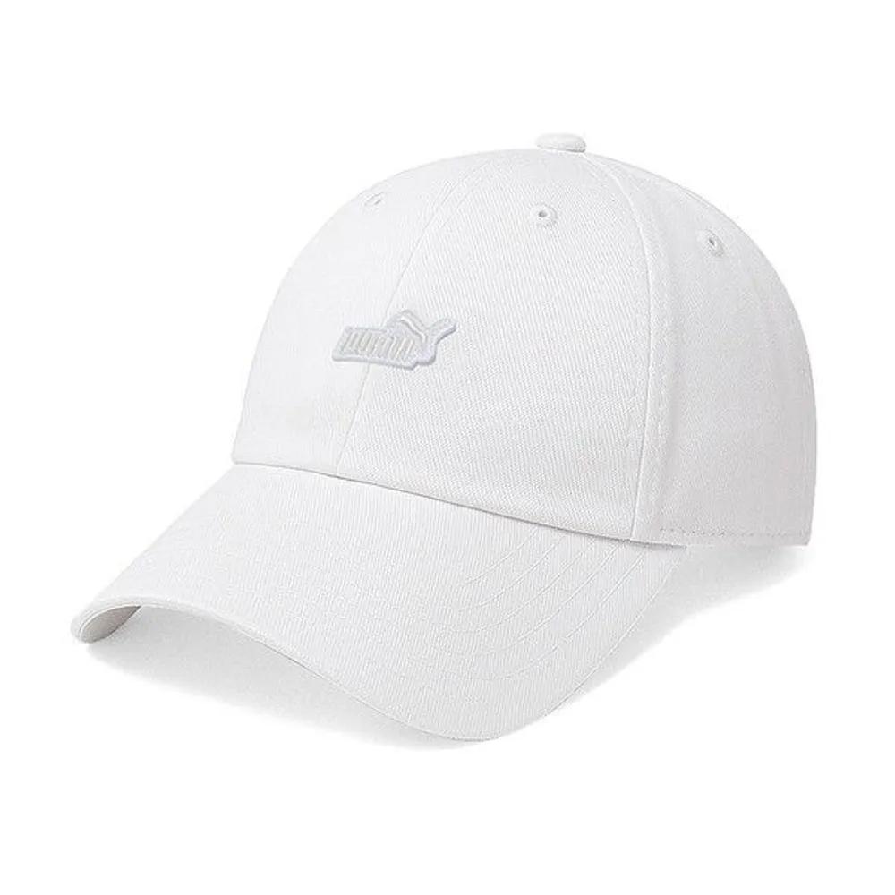 Puma Essentials Logo Patch Baseball Ball Cap White 025997-02 MISC
