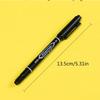5 pieces, double-headed marker, back to school, school supplies, cute stationery, school colors, marker, stationery, writing pen