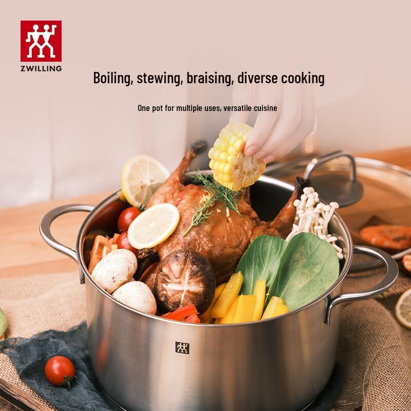 Zwilling NovaPlus Stainless Steel Deep Pot