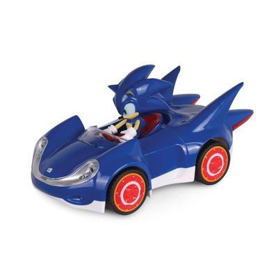 NKOK Sonic the Hedgehog All-Stars Racing Akčná figúrka na spätné natiahnutie - Malá, Modrá