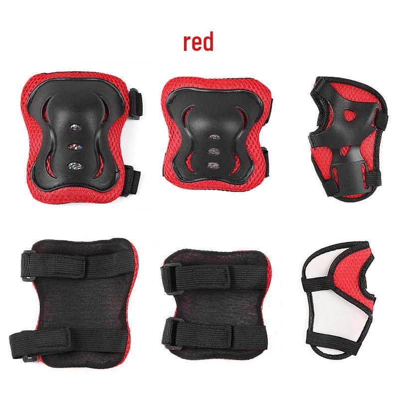 Children's Protective Gear Set for Roller Skating, Cycling, Inline Skates, Skateboards, & Scooters: Includes Knee Pads, Elbow Pads, and Wrist Guards.