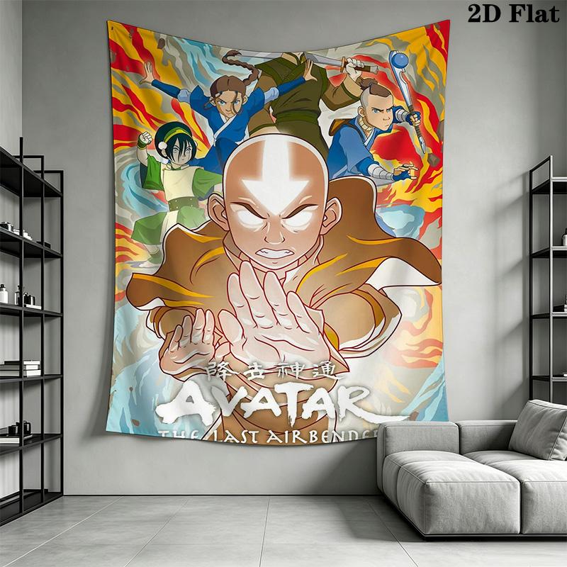Avatar Anime Pattern Home Decor Tapestry, Wall Hanging, Decorative RV Wall Cloth.MGT0918104