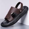 Sandals for Men's Outer Wear Dual-purpose Non-slip Driving Slippers Versatile Thick Soles