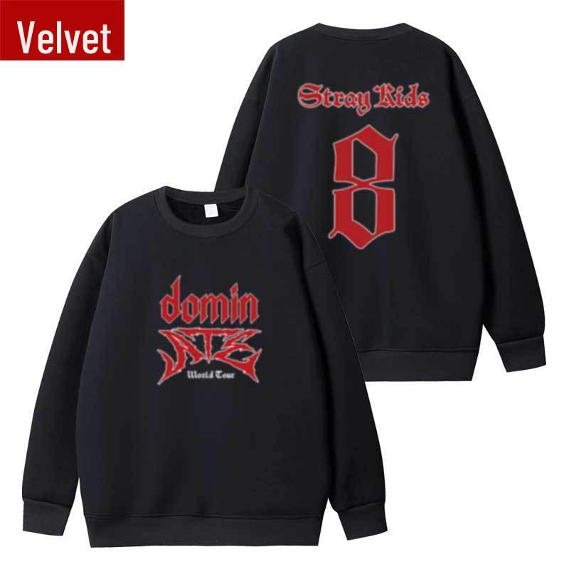 Stray Kids 2024 Tour "domiNATE" K-Pop Fleece-Hoodie
