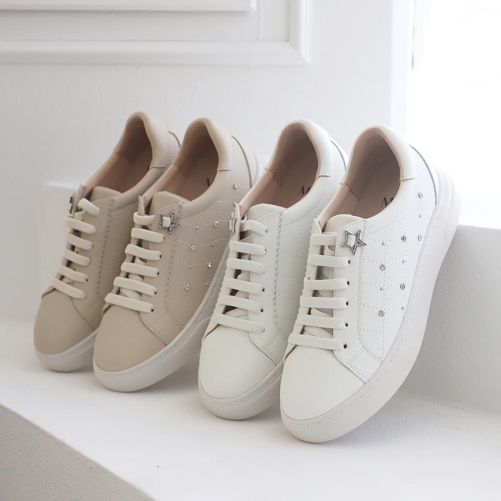 Elcanto Matsu Women'S Crystal Banding Sneakers 4Cm Lcws92M513