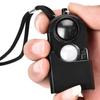 120dB Personal Alarm Security Alarm Girls Self Protection Anti Wolf with LED Light Black