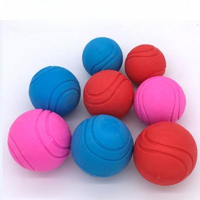 Solider elastischer Ball Spielzeug Training Teddy Golden Retriever Beißball Mittelgroßer und Großer Hund Beißen Schleifen Haustier Hund Spielzeug Ball