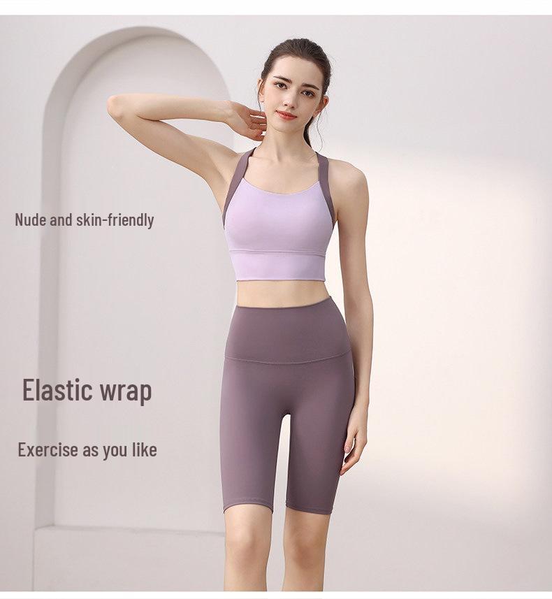 Women's Quick-Dry High-Intensity Sports Bra Set for Running & Yoga