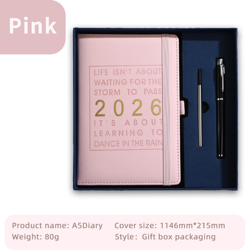 2026 Bilingual Planner: English & Spanish Yearly Calendar, 365-Day Notebook, Daily Diary