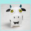Soft White Cow Shaped Squeezing Toy With Tpr Material For Stress Relief And Hand Coordination