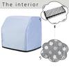 Durable Serger Dust Cover With 4 Side Pouches And Front Slide Pocket