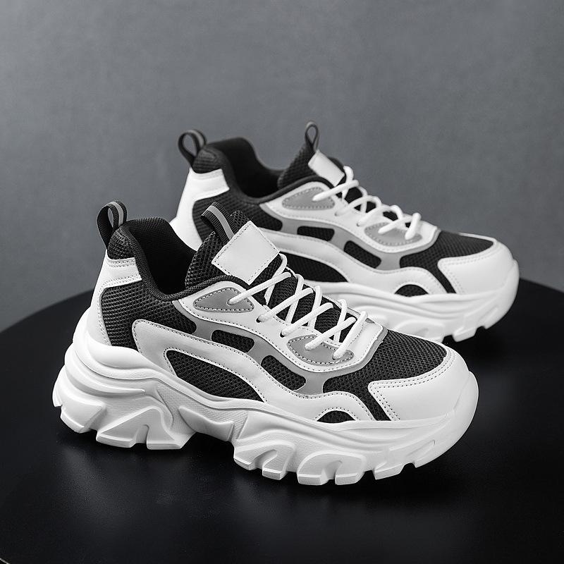 

Кроссовки на легкой платформе большого размера, повседневные спортивные женские кроссовки, мужские сетчатые дышащие спортивные кроссовки 44