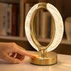 Crystal Texture Bedside Lamp Soft Gentle Light Atmosphere Night Light  Home Decoration