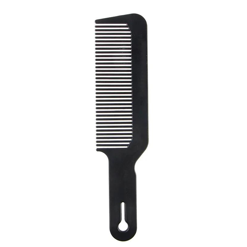 2025 Hot New Flat Head Hair Comb Anti-static Hair Comb Cutting Combs For Salon Hairdressing Brush For Barber Styling Tools