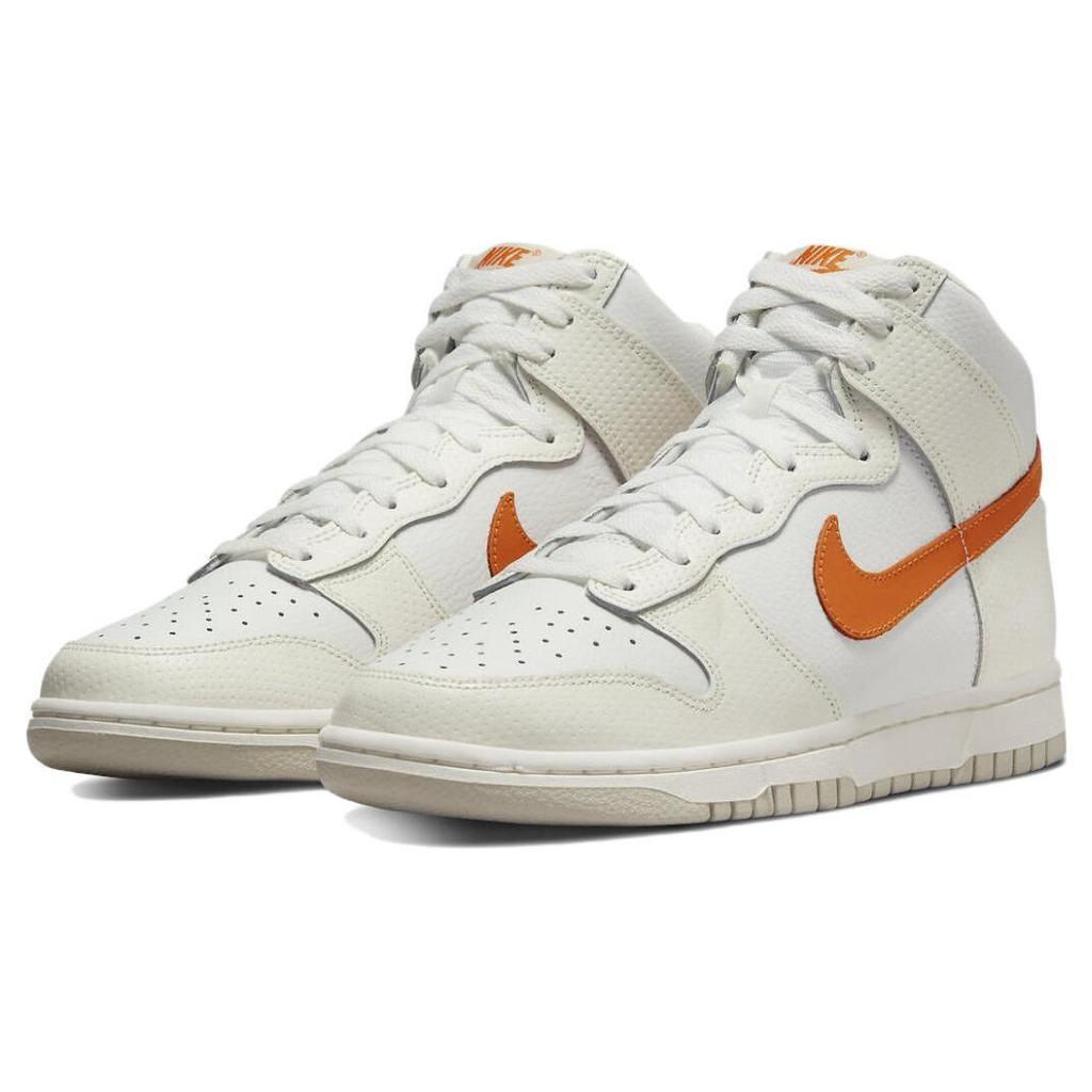 Nike Dunk High White Magma Orange Women's DV6986-100