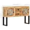 Sideboard 110x30x74 Cm Rough Mango Wood