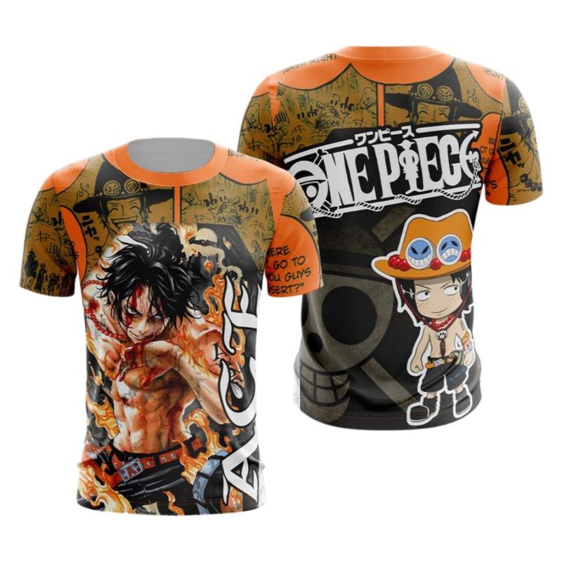 One Piece Monkey D Luffy 3D Quick Dry T-Shirt For Men Women Kids Summer Sports Anime Tee Summer, Outdoor, Family Playwear