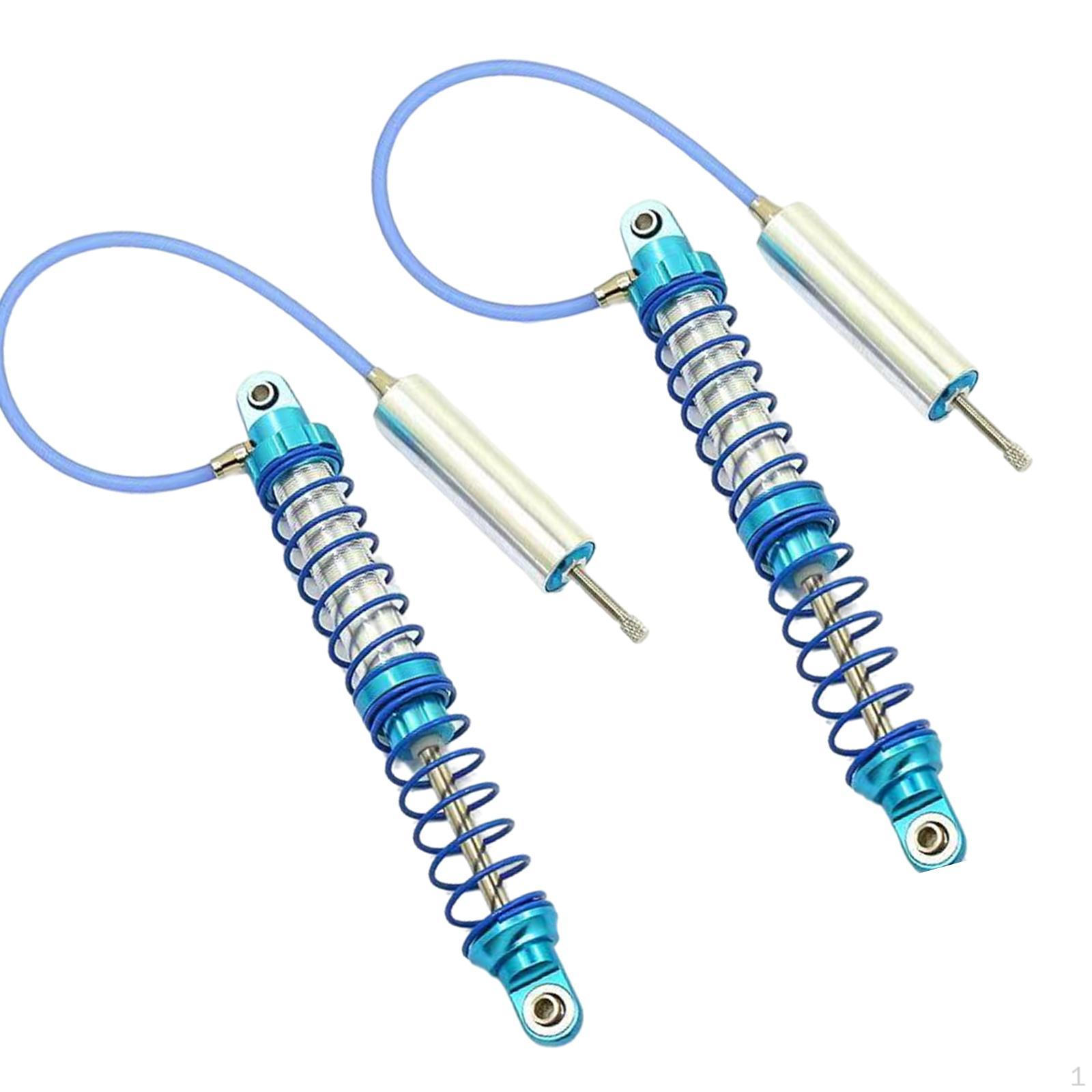 

1 paar Aluminum Alloy Oil Adjustable Shock Absorber Mount for KM2 D90 Crawler Model Trucks Upgrade 110mm
