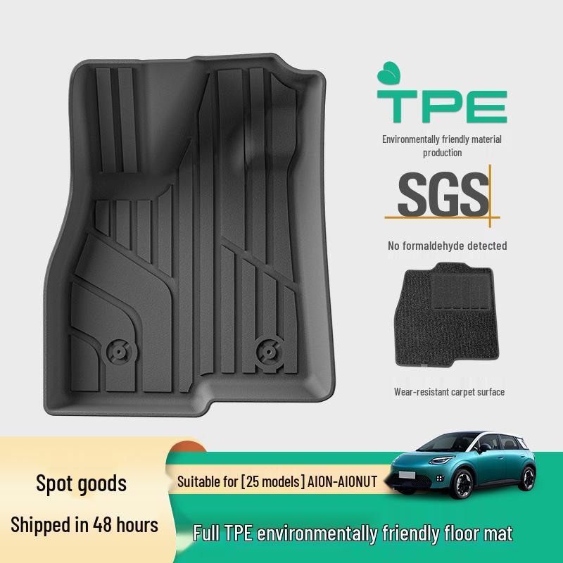 Custom TPE Floor Mats & Trunk Liner for 25 AION UT Models