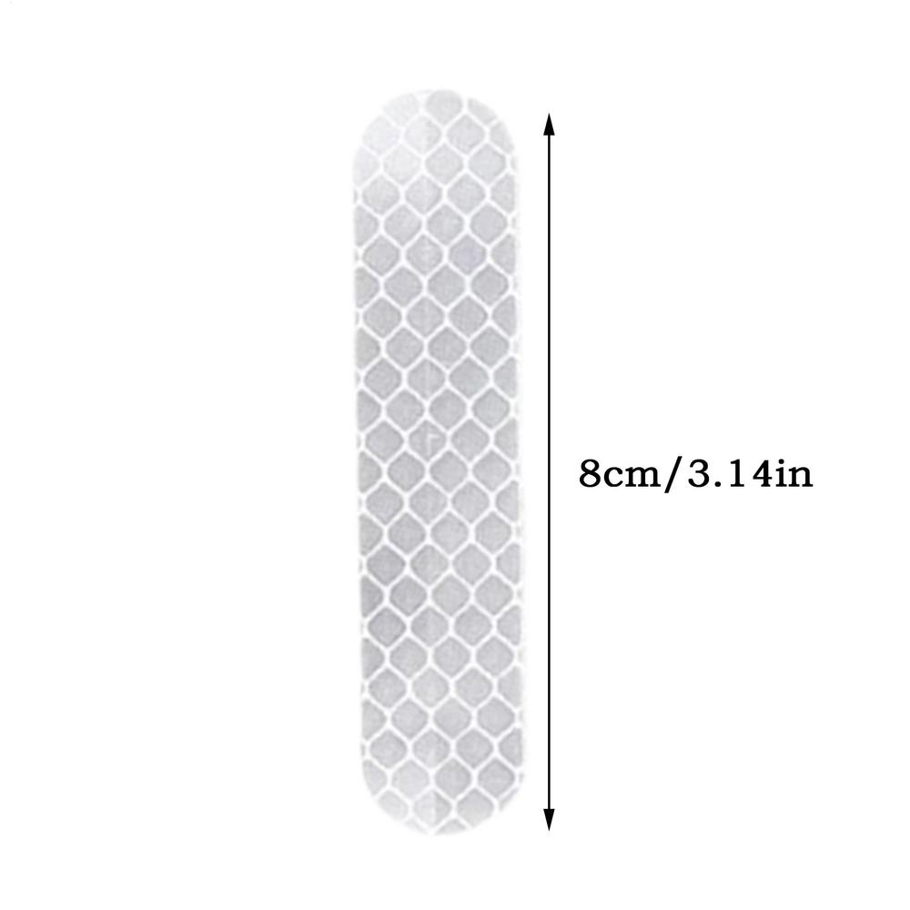 

10pcs Safety Stickers For Helmet Car P ersonalized Reflective Car Stickers Universal Reflective Sticker Car Decal Tire S tickers