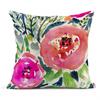 Watercolor Painting Pink Floral Linen Pillowcase Sofa Cushion Cover Home Decoration Can Be For You 40X40 50X50 60X60